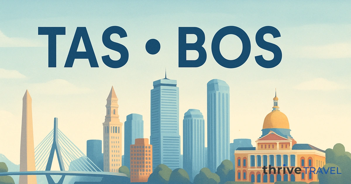 Tashkent to Boston