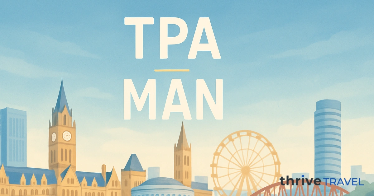 Tampa to Manchester
