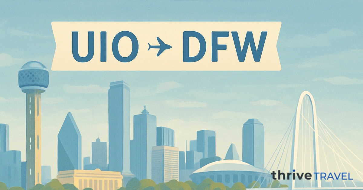 Quito to Dallas