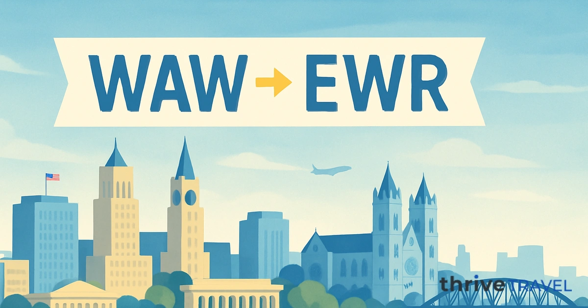 Warsaw to Newark