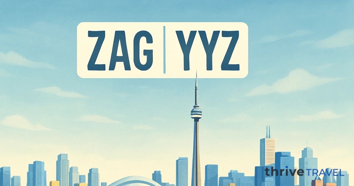 Zagreb to Toronto