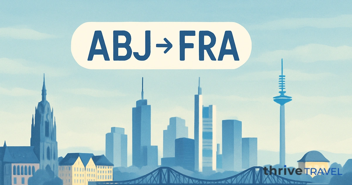Abidjan to Frankfurt