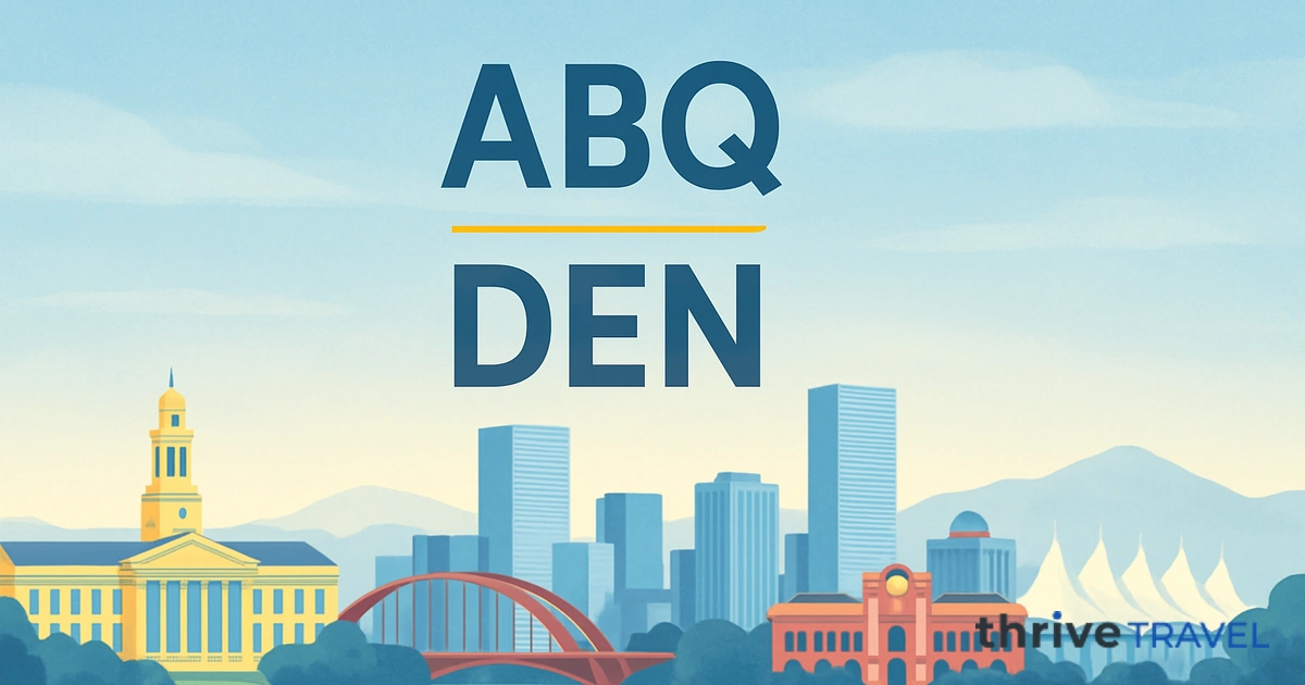 Albuquerque to Denver
