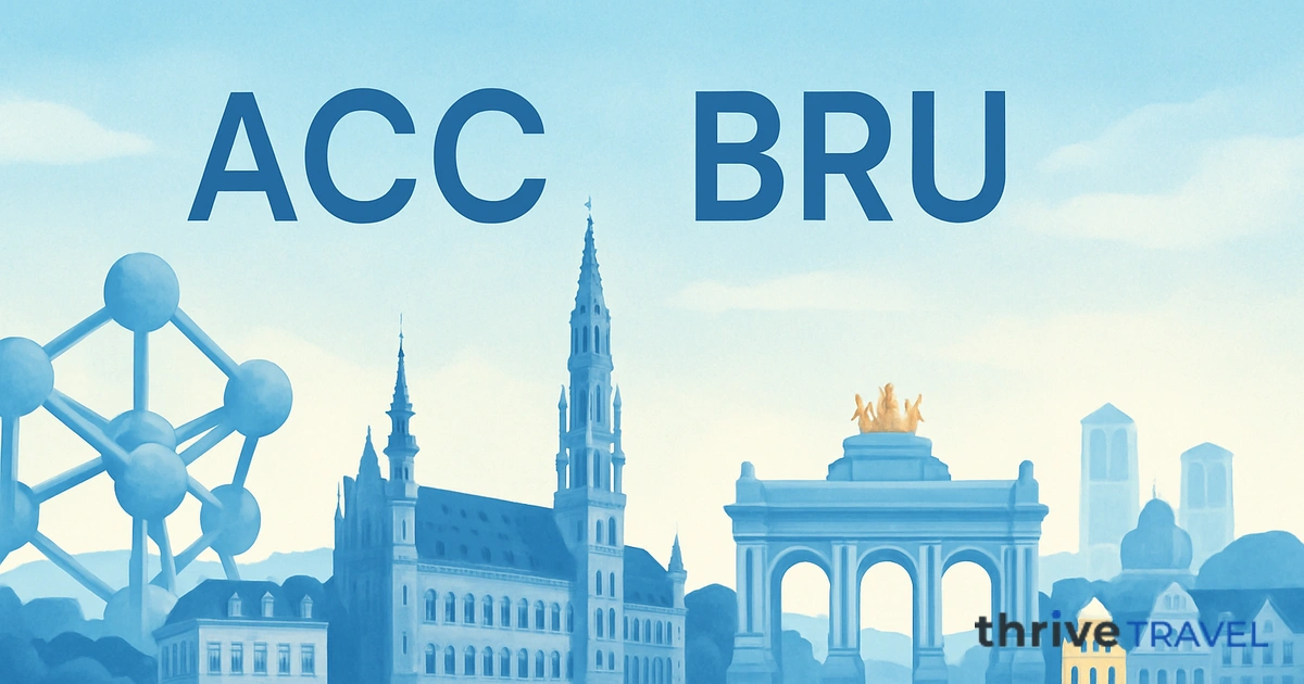 Accra to Brussels