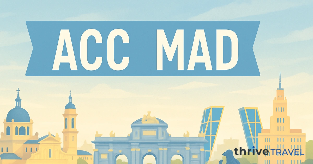 Accra to Madrid