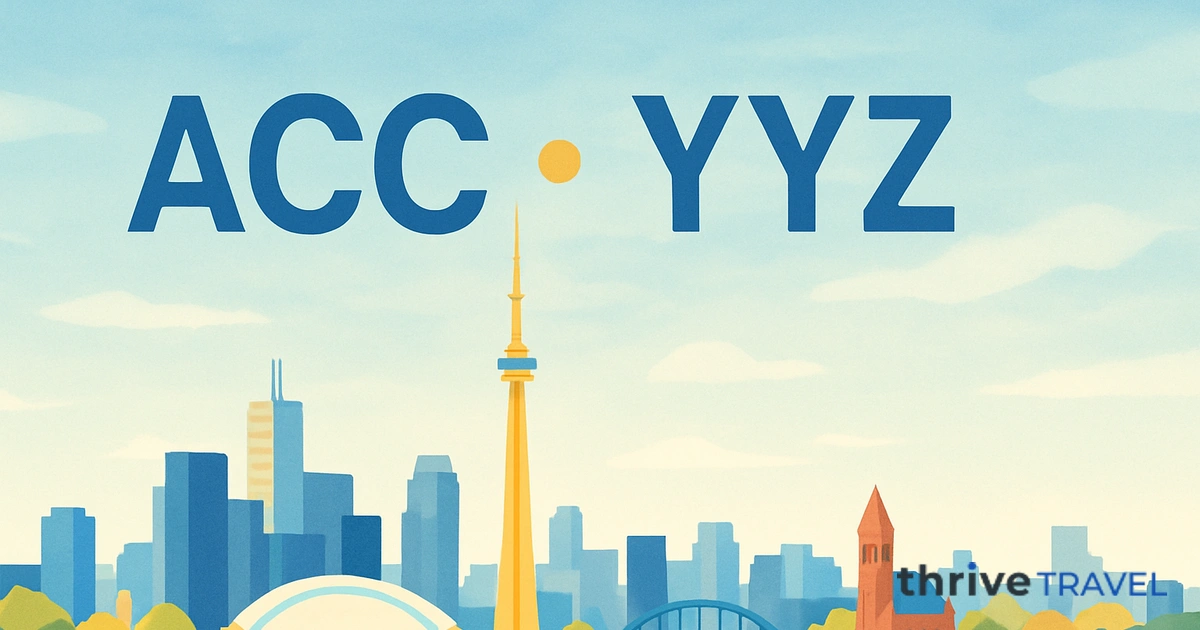Accra to Toronto