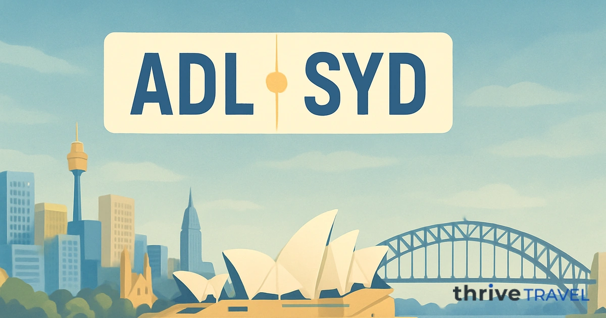 Adelaide to Sydney