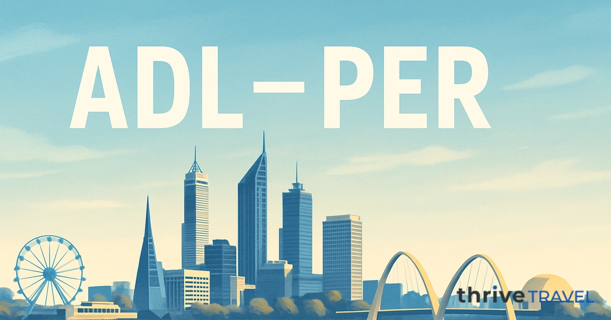Adelaide to Perth