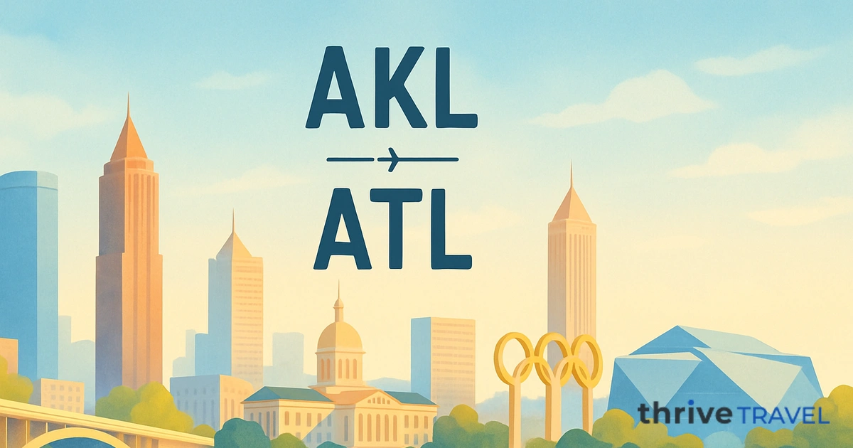 Auckland to Atlanta