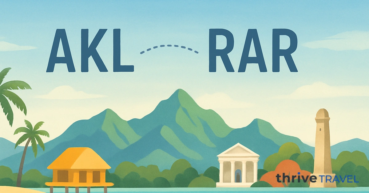 Auckland to Rarotonga