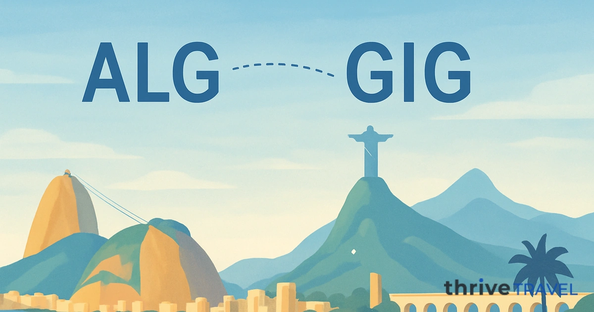 Algiers to Rio de Janeiro