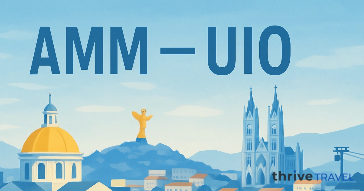 Amman to Quito
