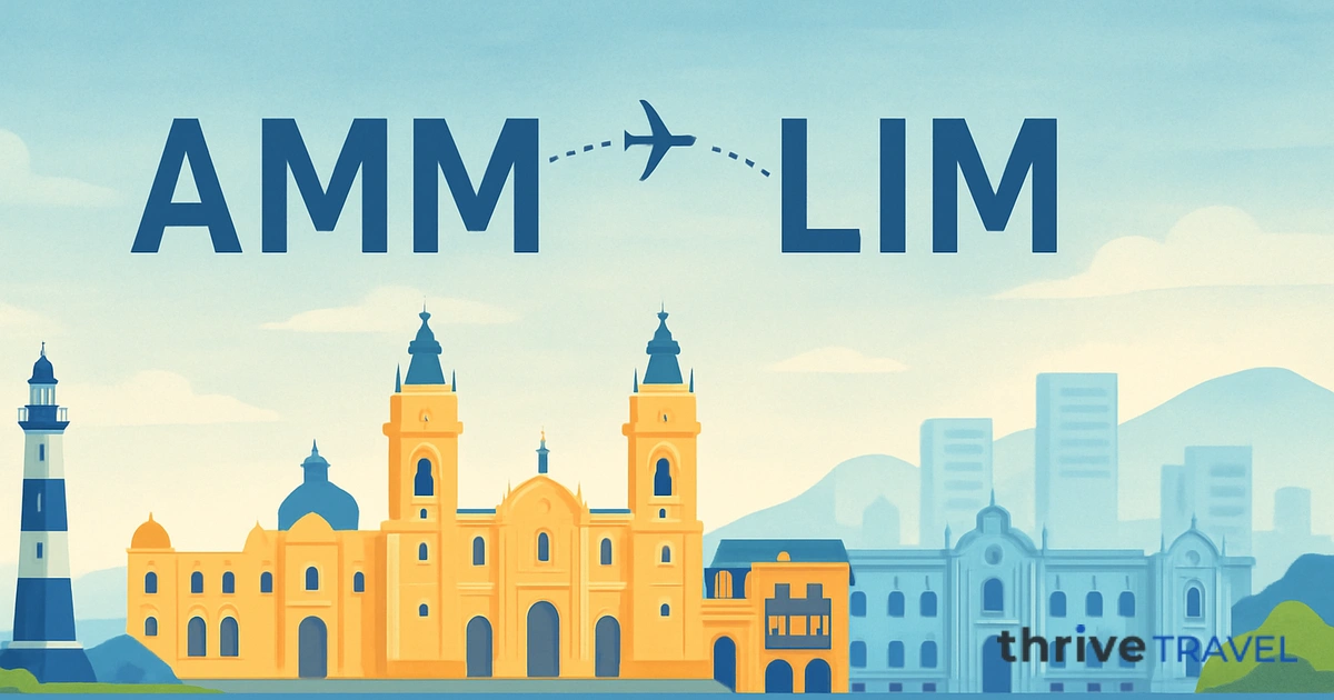 Amman to Lima