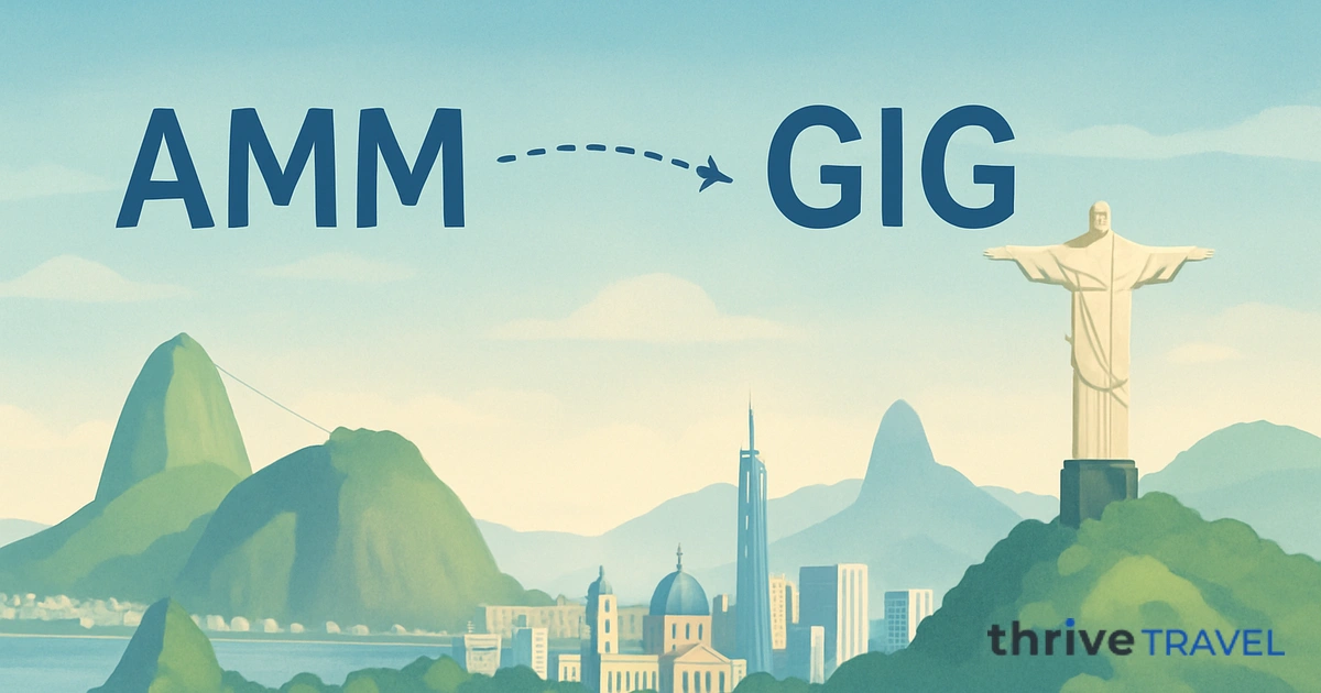 Amman to Rio de Janeiro