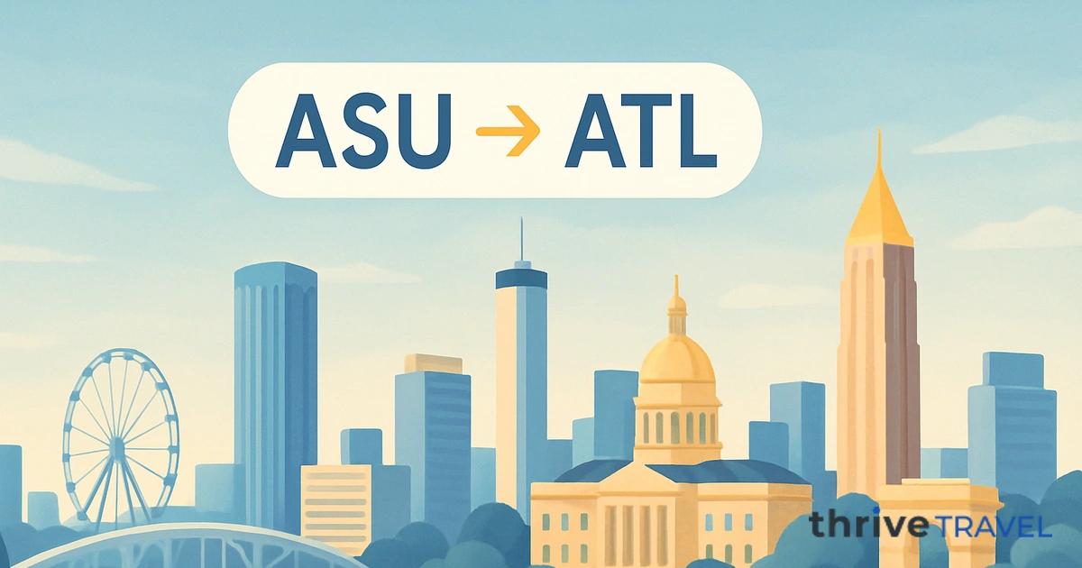 Asunción to Atlanta