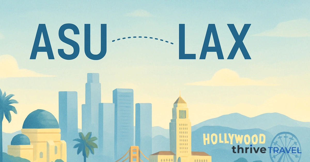 Asunción to Los Angeles