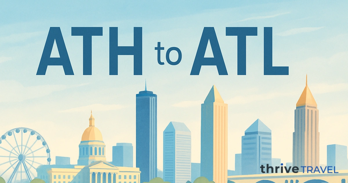 Athens to Atlanta