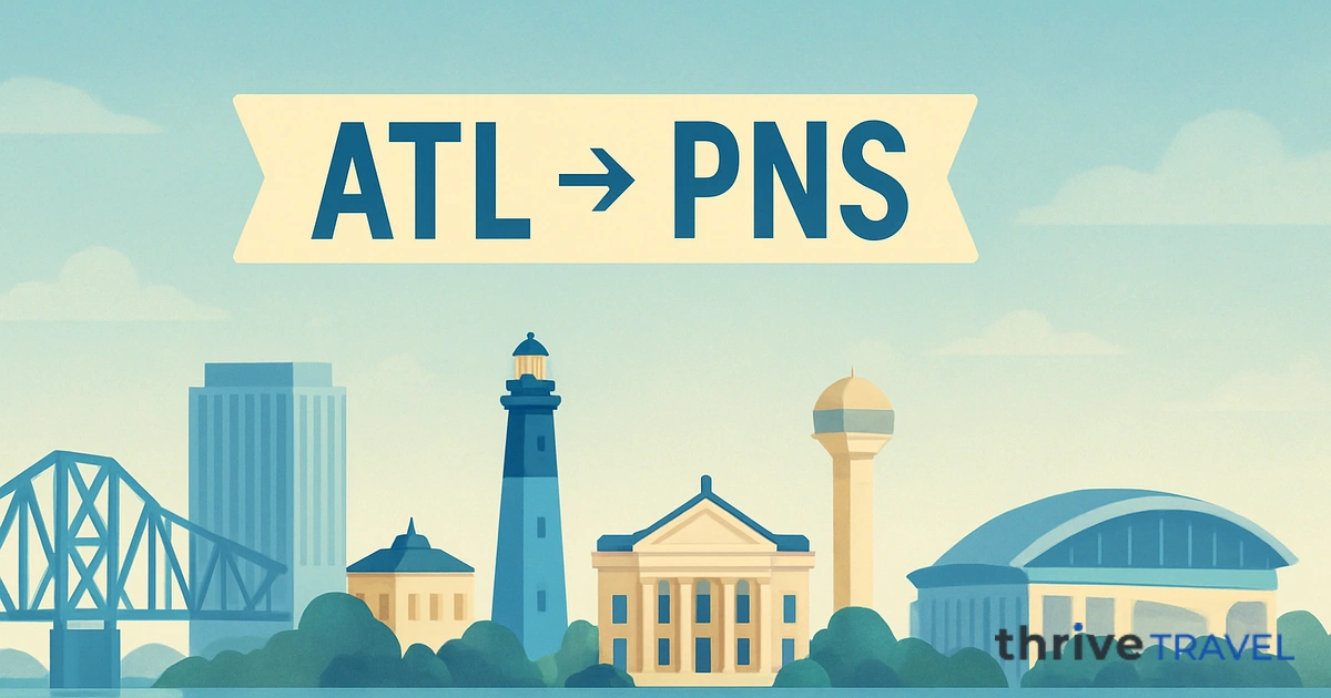 Atlanta to Pensacola