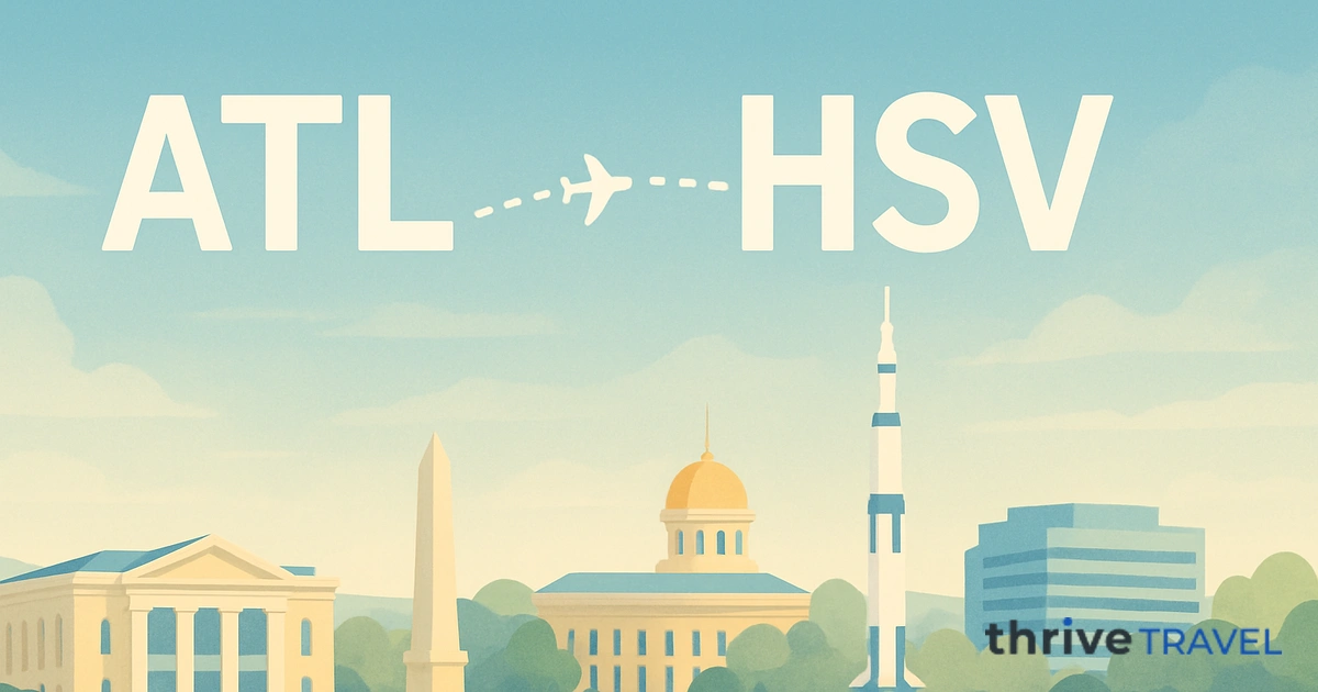 Atlanta to Huntsville