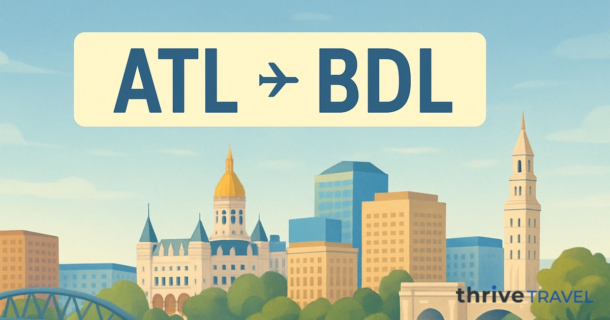 Atlanta to Hartford