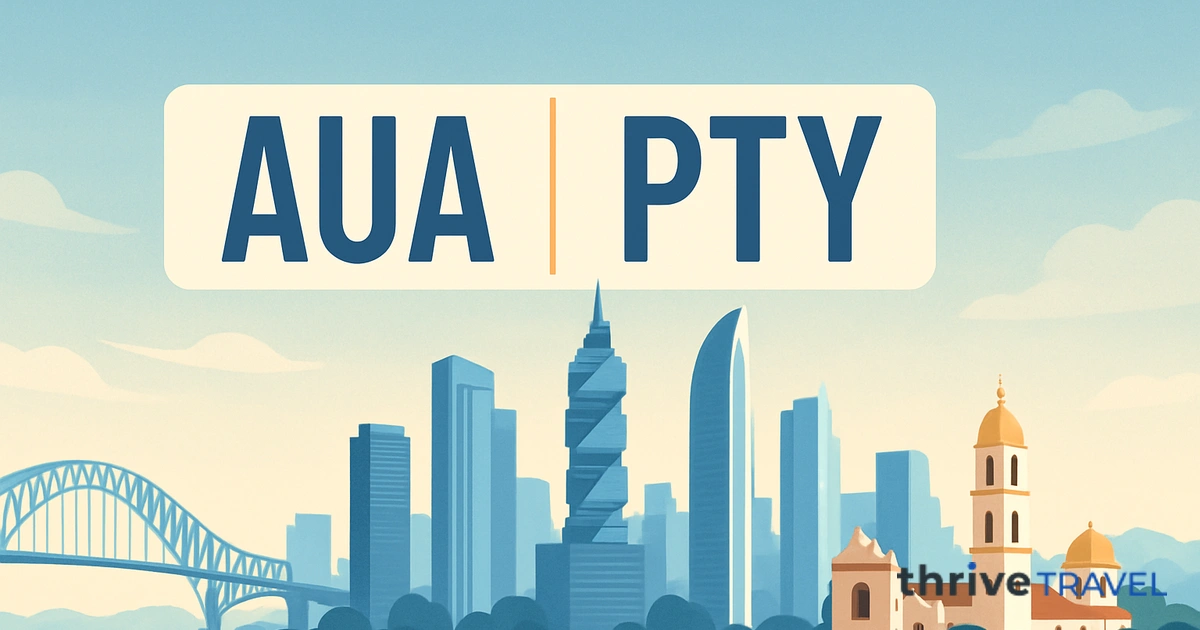 Aruba to Panama City