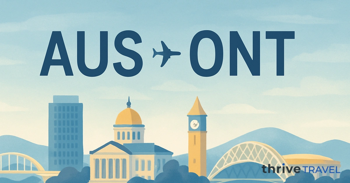 Austin to Ontario