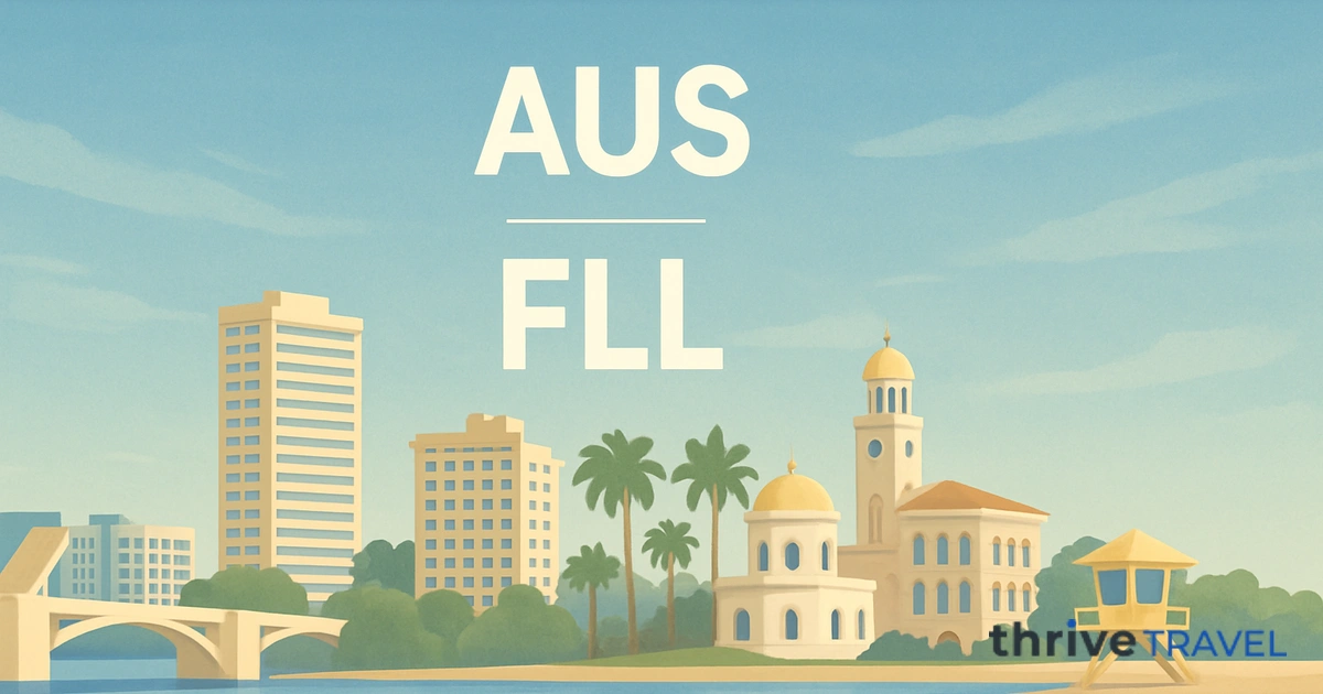 Austin to Fort Lauderdale