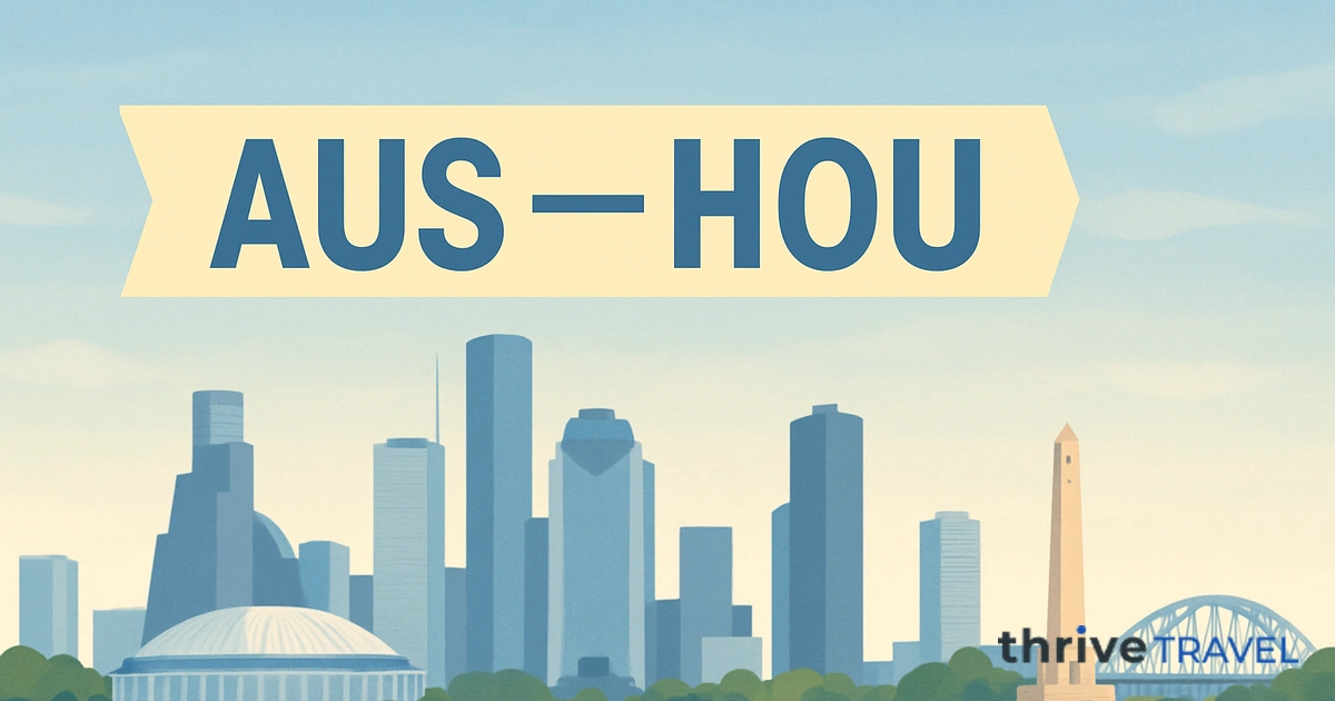 Austin to Houston