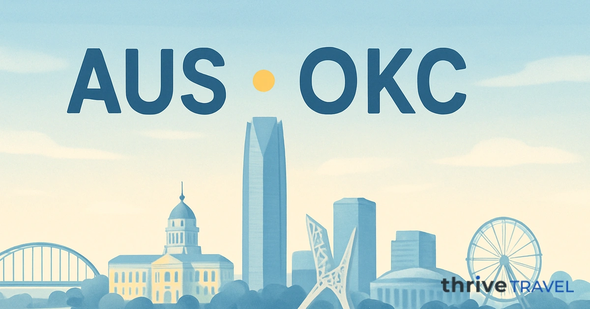 Austin to Oklahoma City