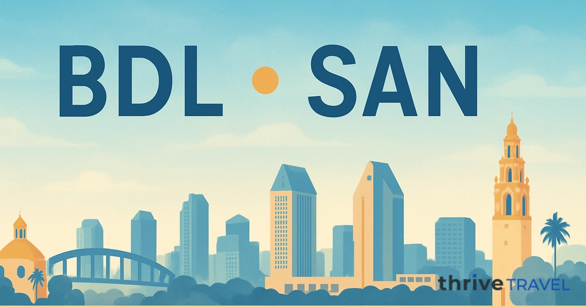 Hartford to San Diego