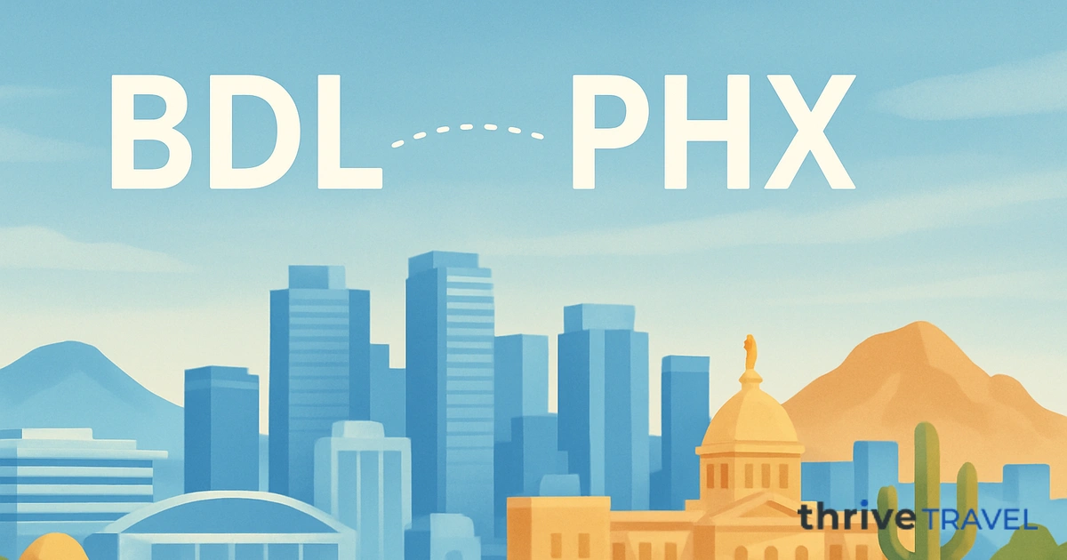 Hartford to Phoenix