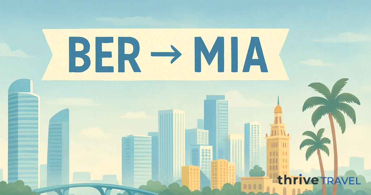 Berlin to Miami