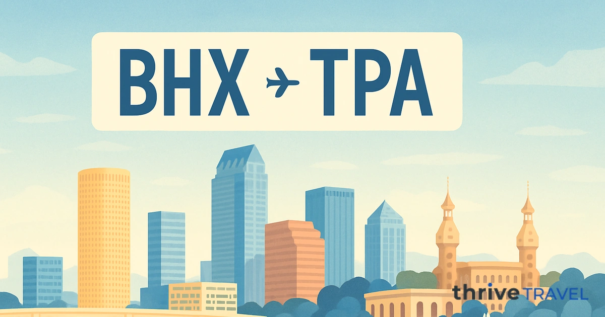 Birmingham to Tampa