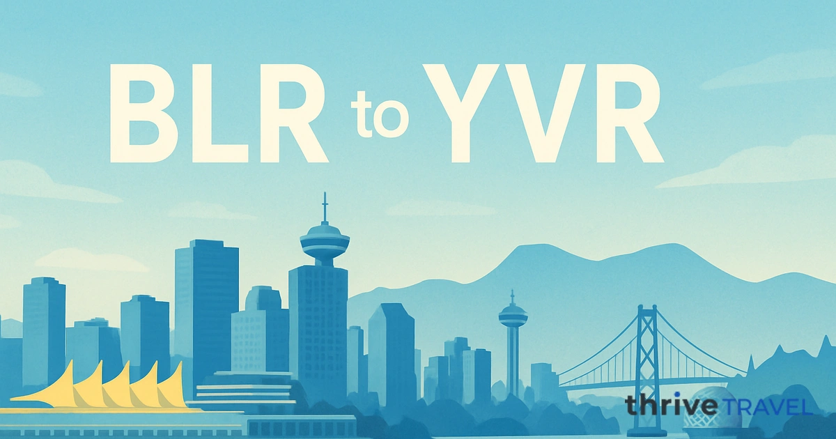 Bangalore to Vancouver