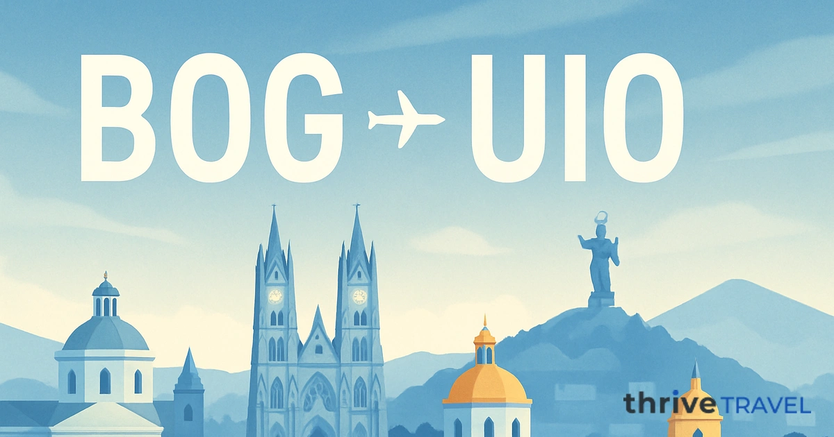 Bogotá to Quito