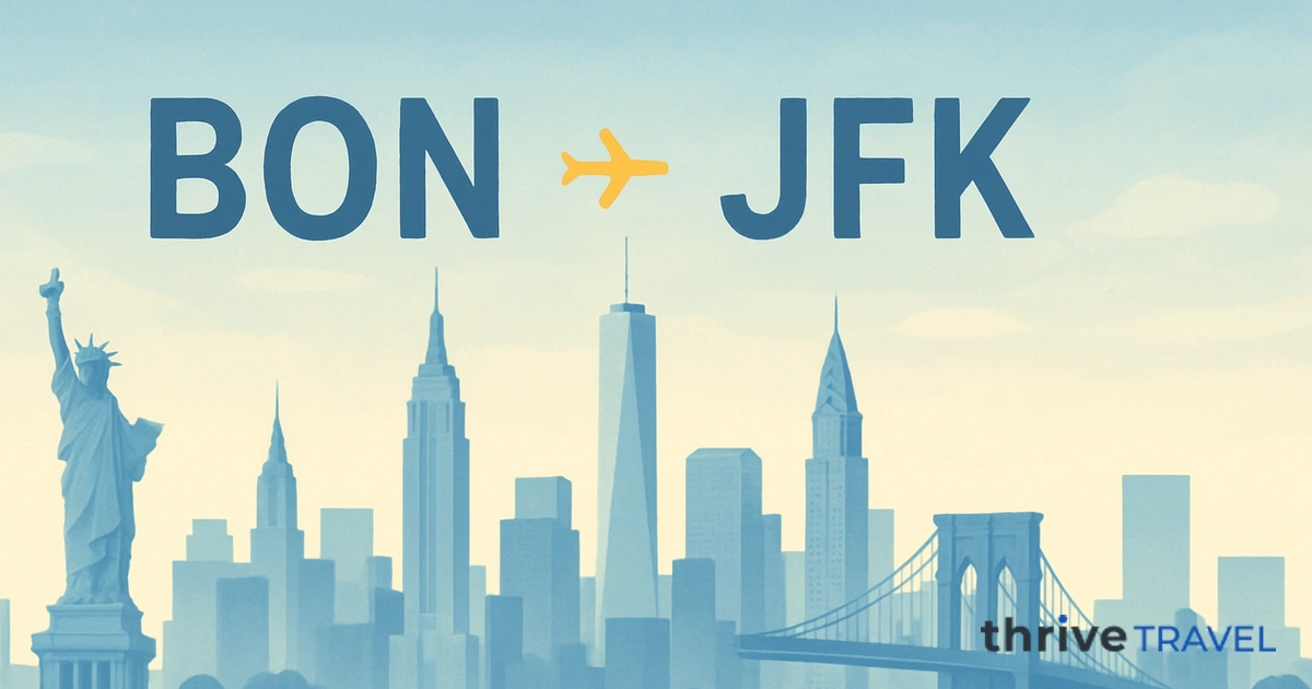 Bonaire to New York