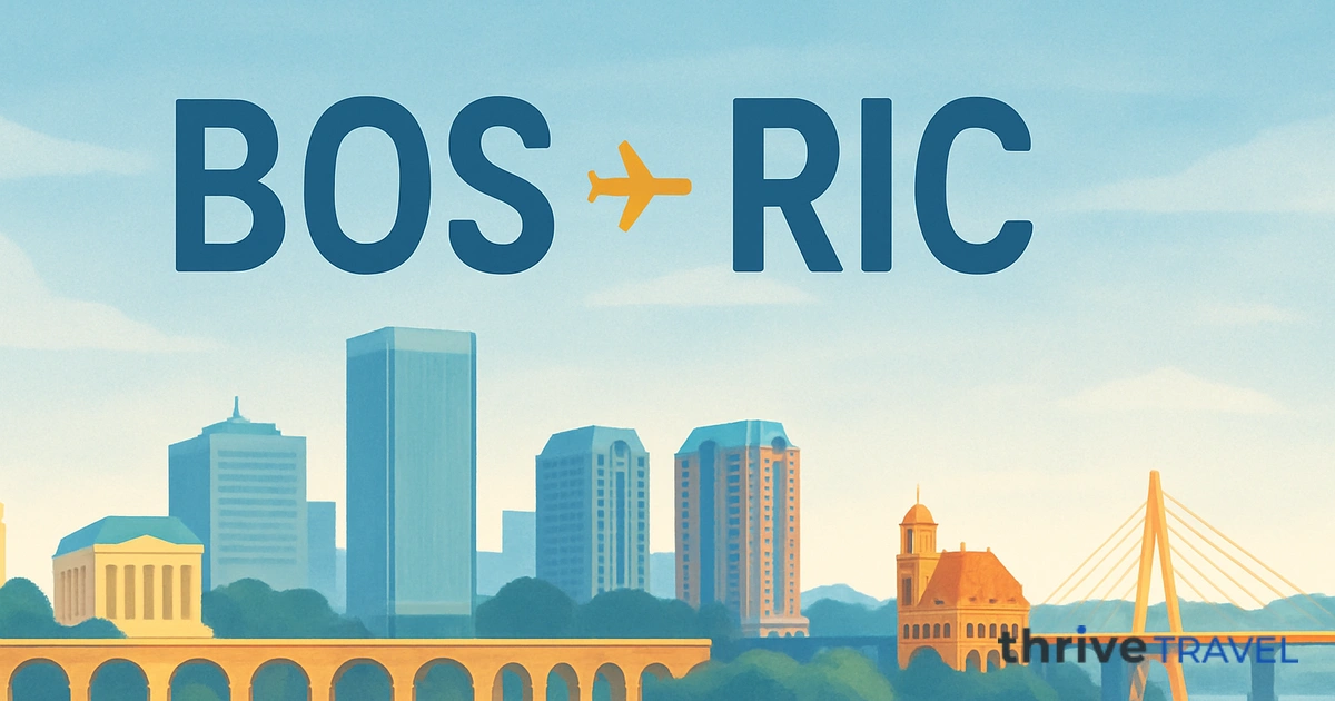 Boston to Richmond