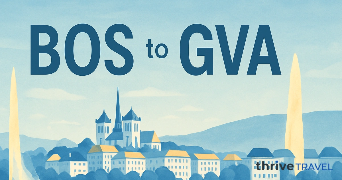 Boston to Geneva