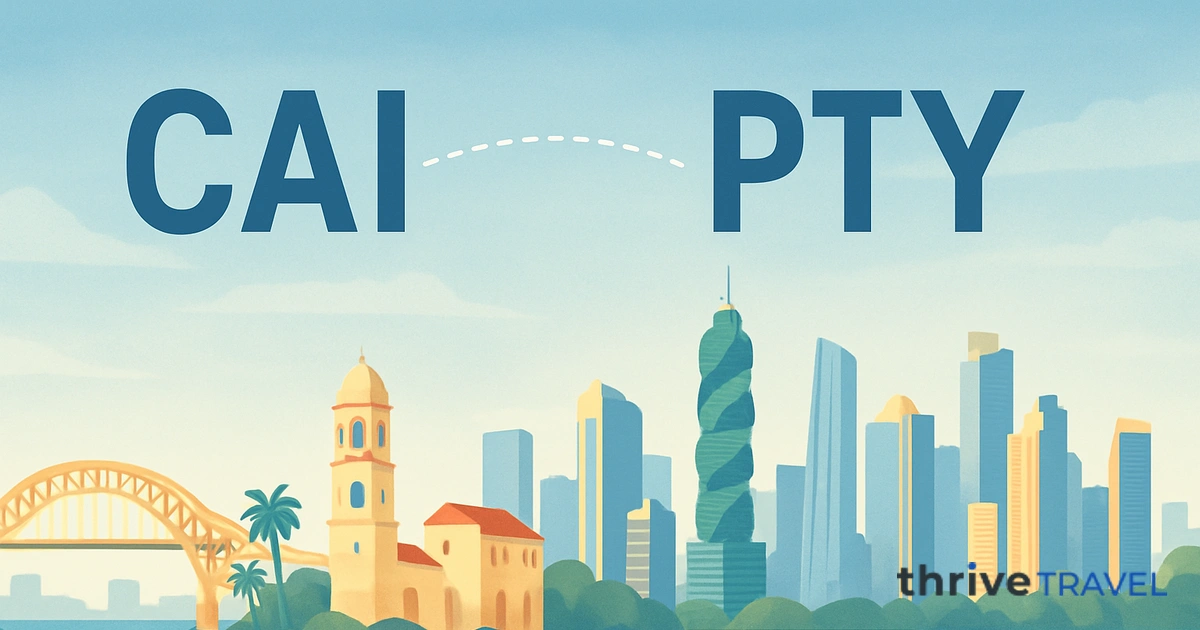 Cairo to Panama City