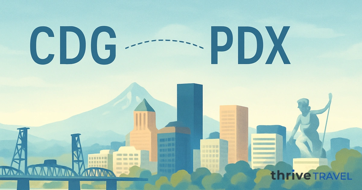 Paris to Portland