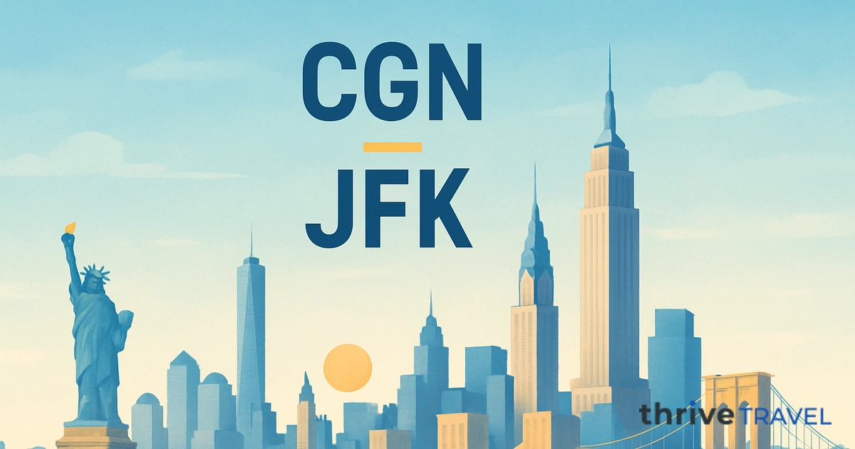 Cologne to New York