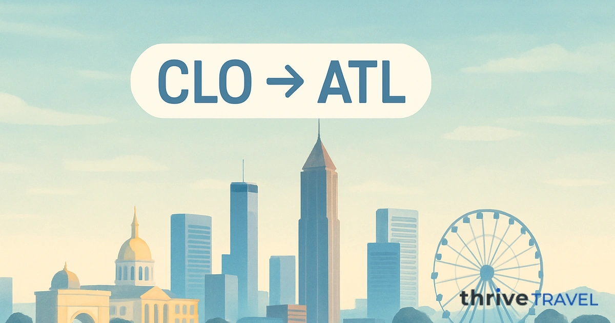 Cali to Atlanta