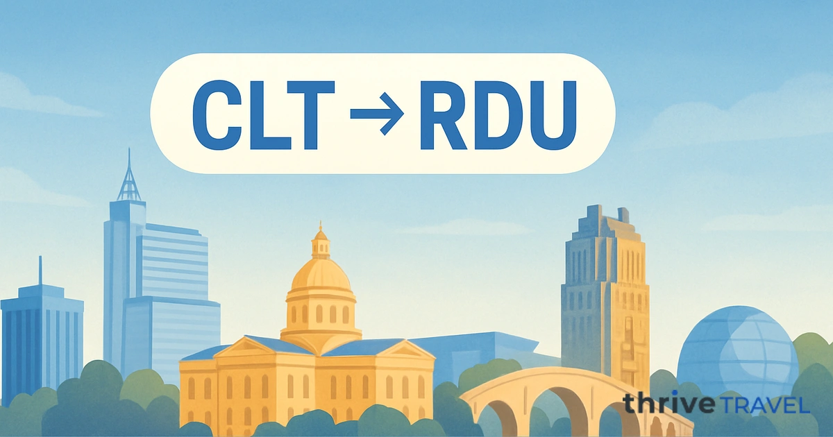 Charlotte to Raleigh