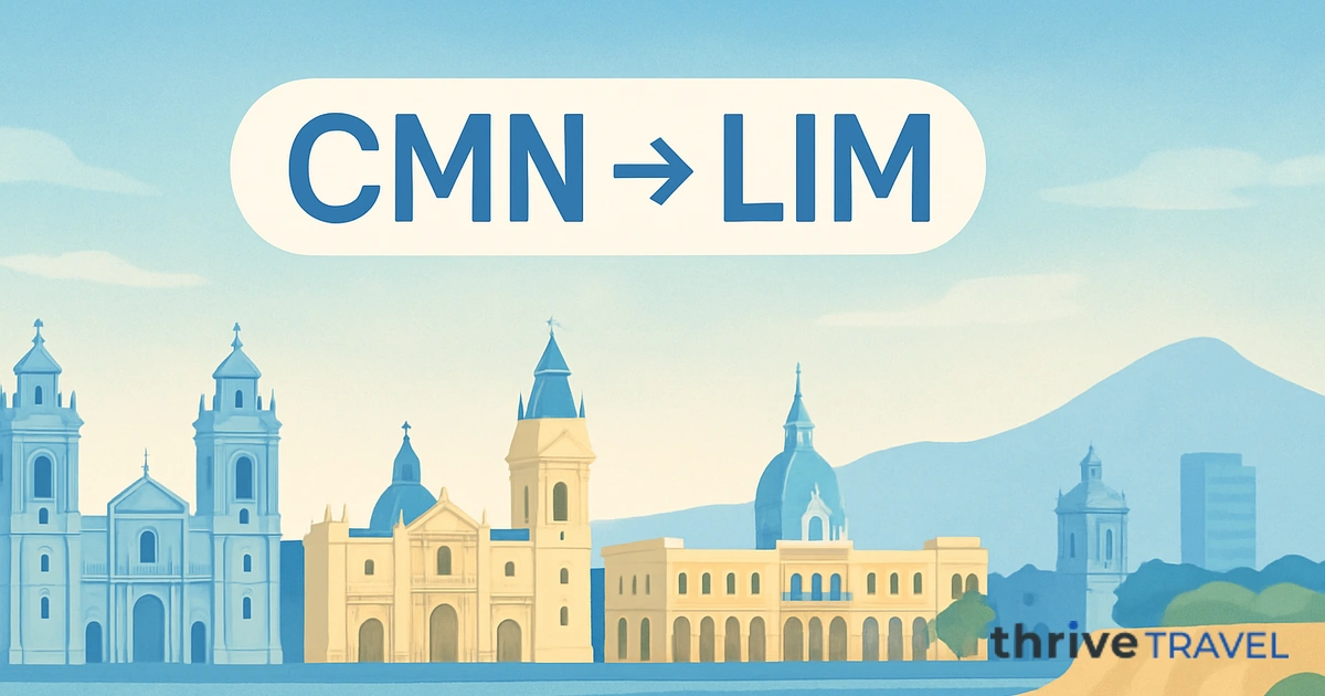 Casablanca to Lima