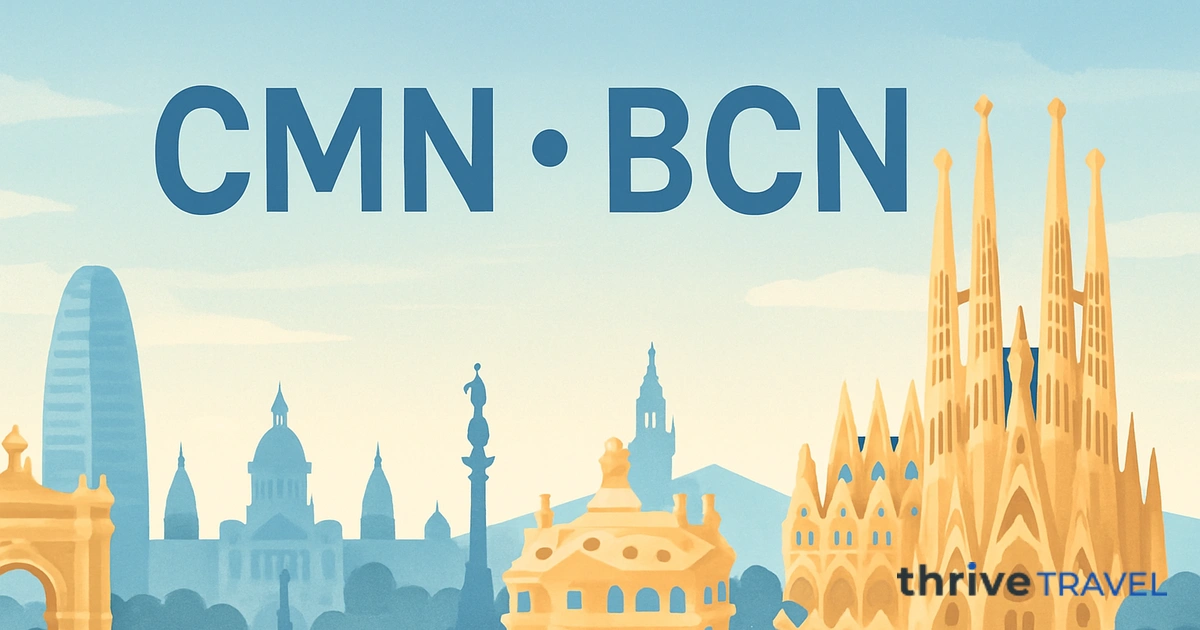 Casablanca to Barcelona