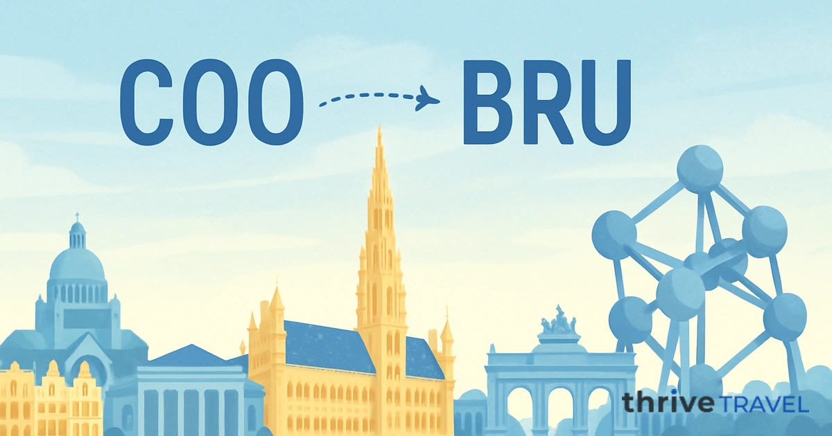 Cotonou to Brussels