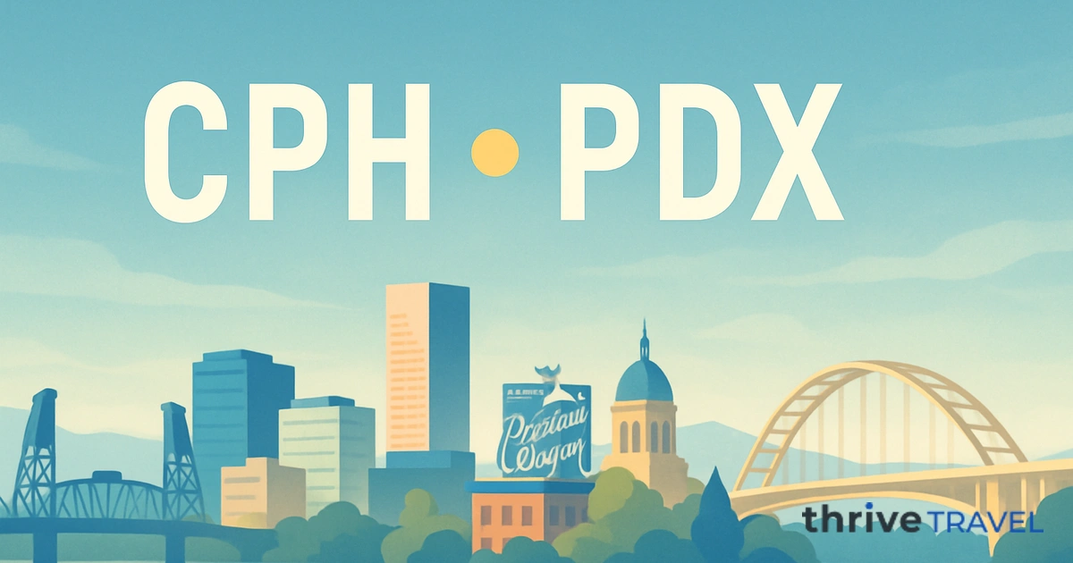 Copenhagen to Portland