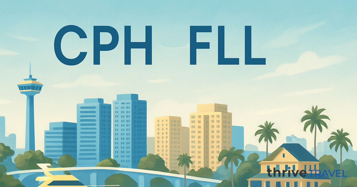 Copenhagen to Fort Lauderdale