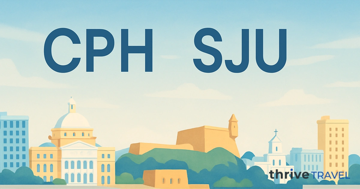 Copenhagen to San Juan