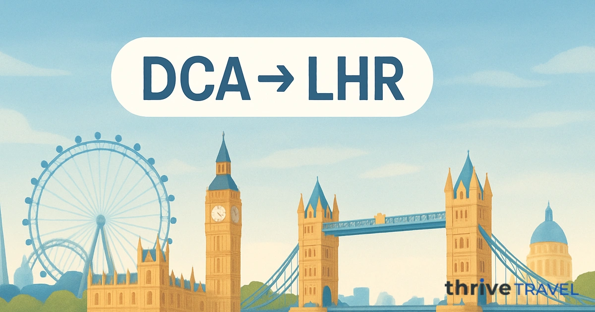 Washington to London
